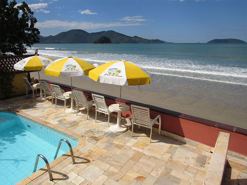Pousada Casa na Praia, com os pés na areia em Ubatuba, São Paulo! Pousada Casa na Praia, com os pés na areia em Ubatuba, São Paulo!